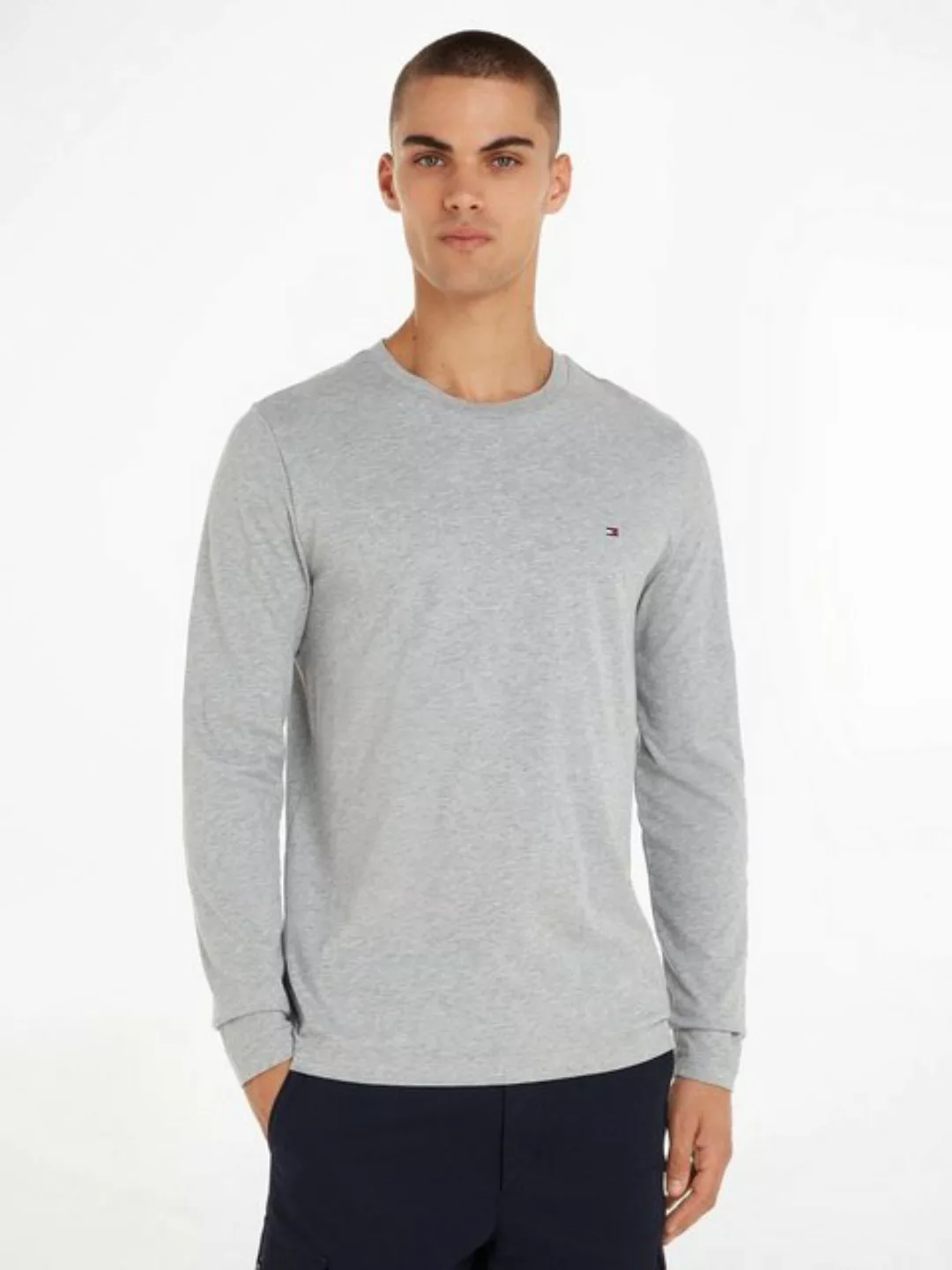 Tommy Hilfiger Longsleeve TOMMY LOGO LONG SLEEVE TEE mit Logodruck günstig online kaufen