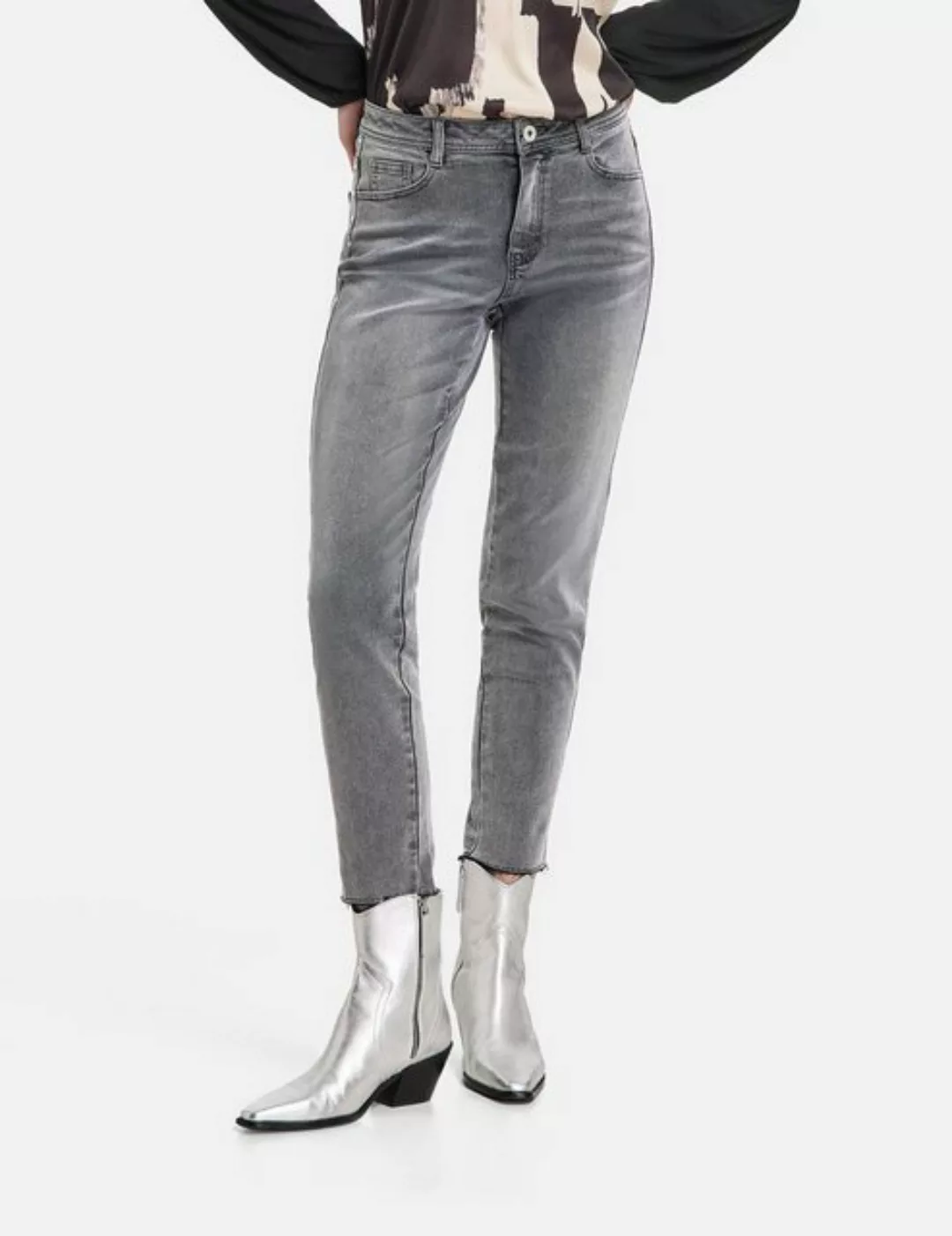 Taifun Stretch-Jeans 7/8 Jeans mit Nieten-Dekor günstig online kaufen