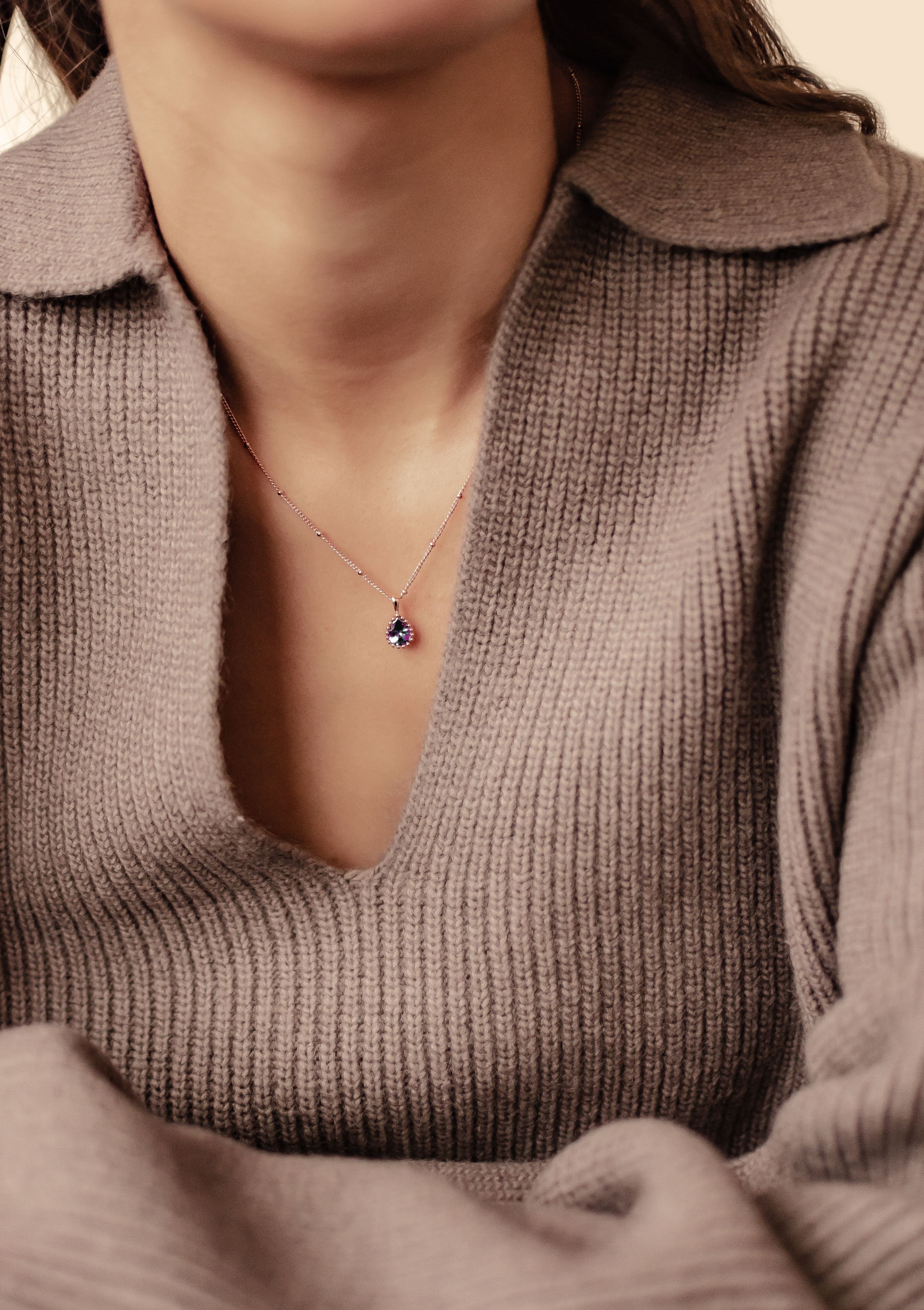Hey Happiness Kette mit Anhänger Tropfen günstig online kaufen