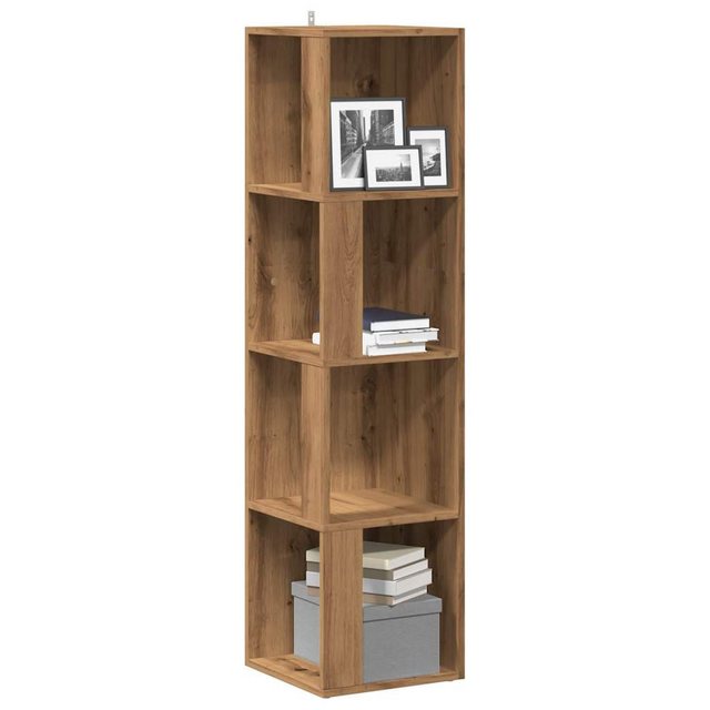 vidaXL Aktenschrank Eckregal Artisan-Eiche 33x33x132 cm Holzwerkstoff günstig online kaufen