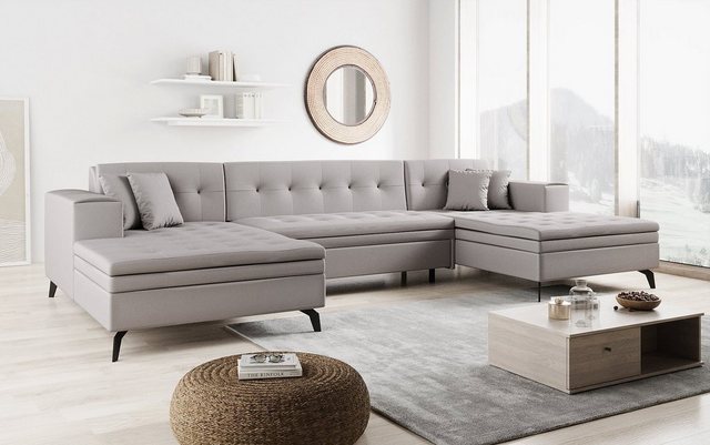 Luxusbetten24 Schlafsofa Designer Sofa Vivana, mit Schlaffunktion günstig online kaufen