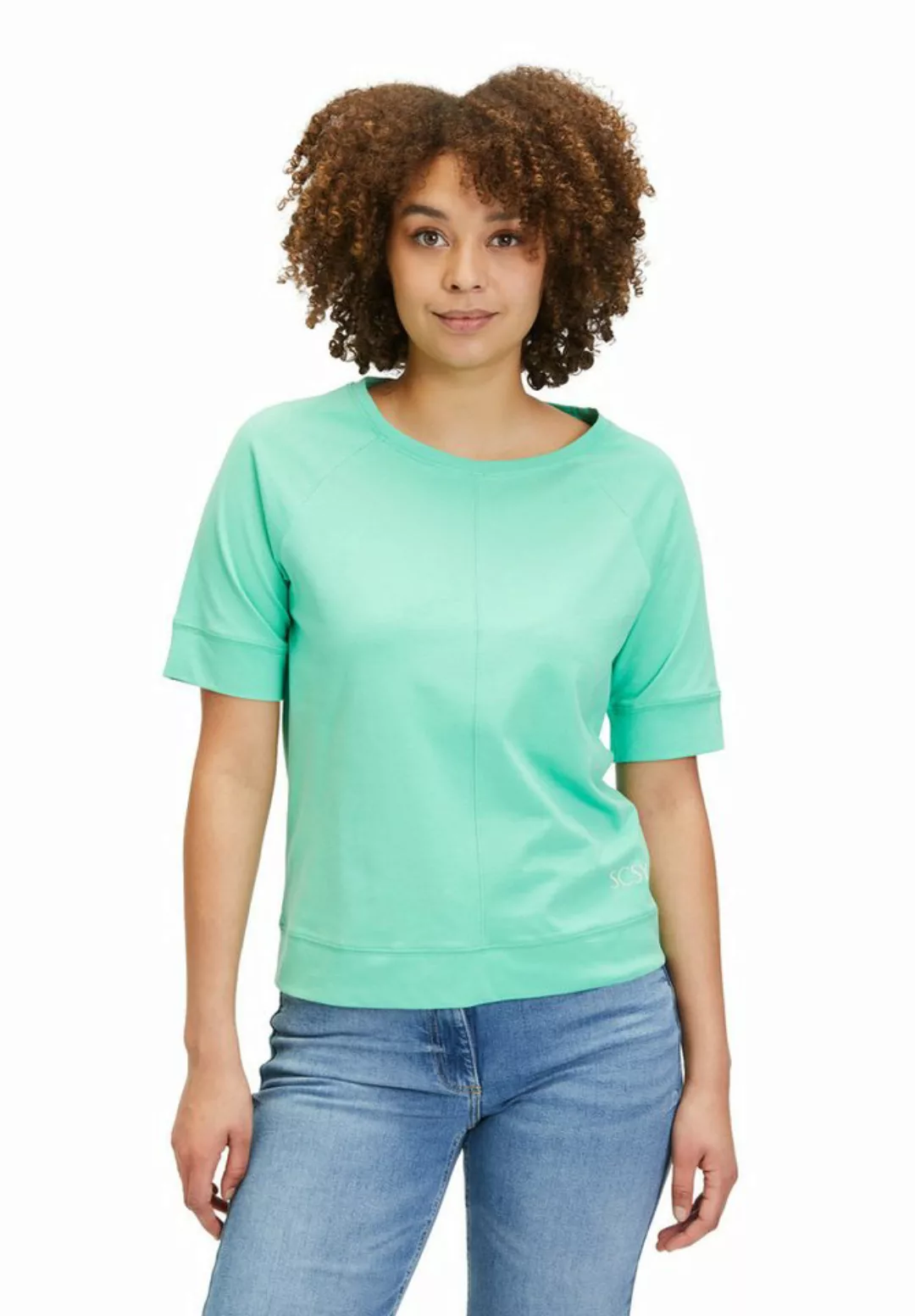 Betty Barclay Kurzarmshirt Betty Barclay Basic Shirt unifarben (1-tlg) Naht günstig online kaufen