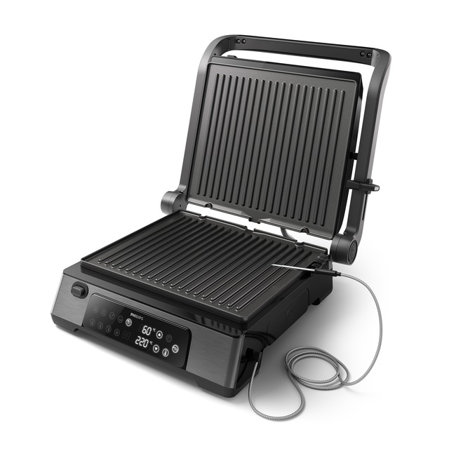 Philips Kontaktgrill »7000 Series HD6307/70 mit digitaler Temperatureinstel günstig online kaufen