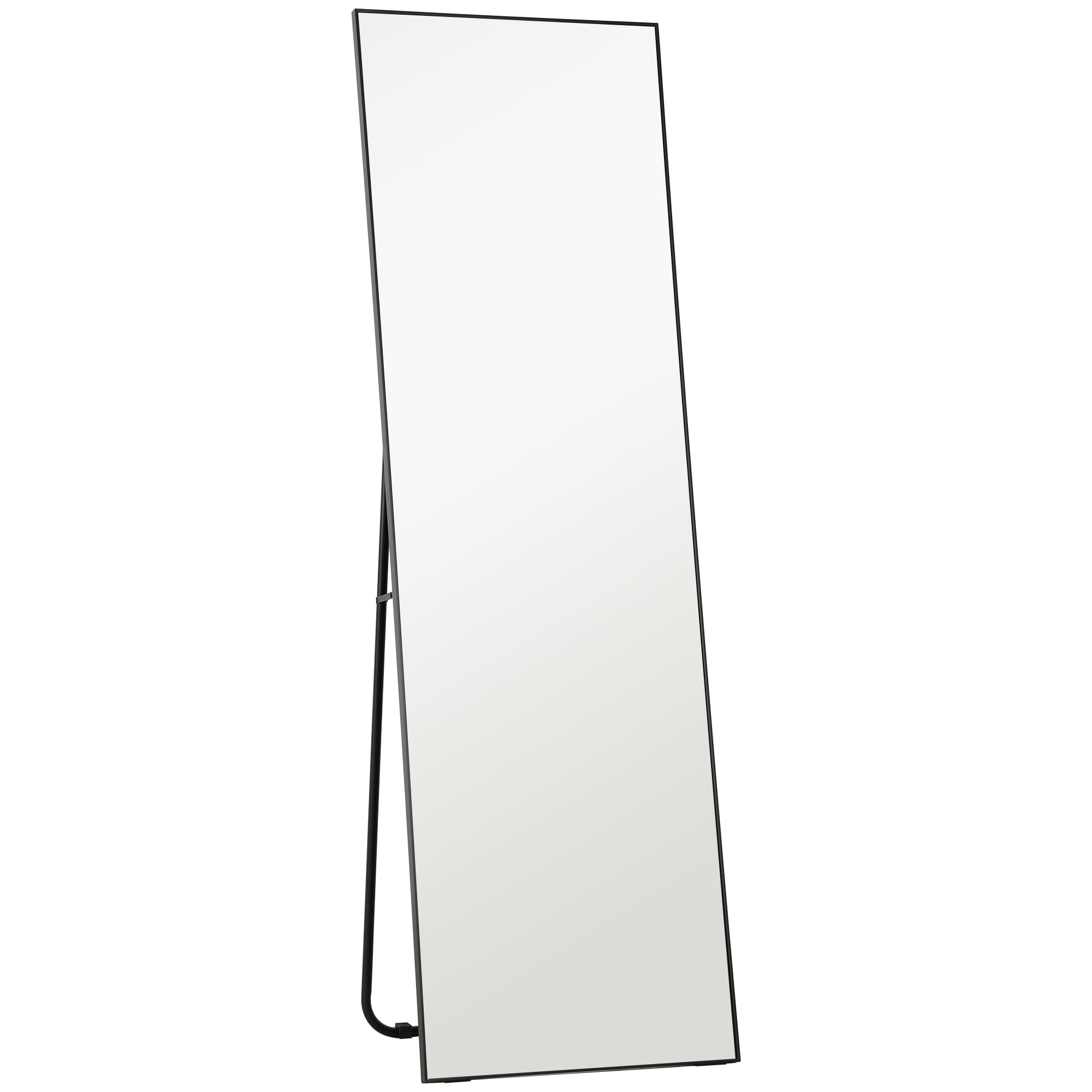 HOMCOM Ganzkörperspiegel, 40x150 cm Stand- und Wandspiegel Rechteckig mit R günstig online kaufen