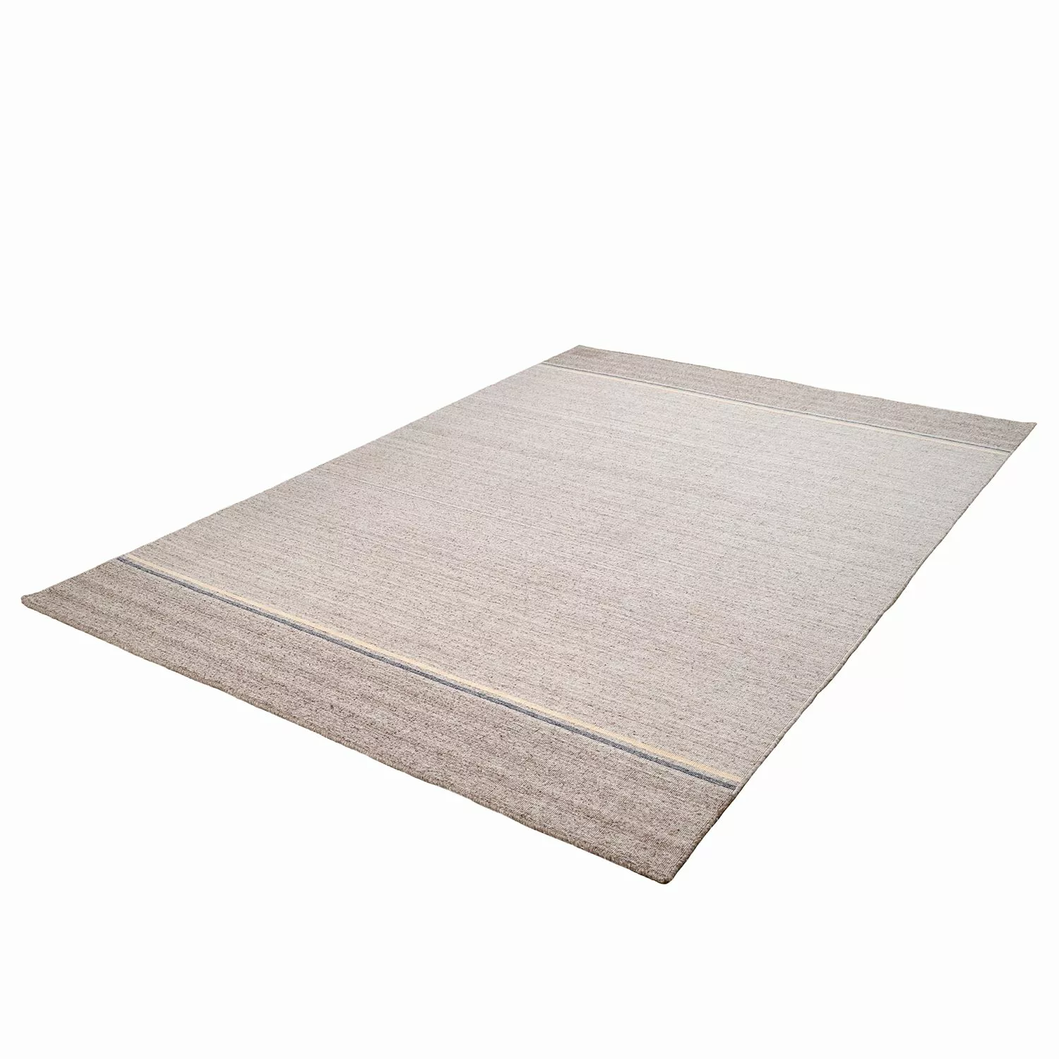 home24 THEKO die markenteppiche Kurzflorteppich Kopenhagen Stripe Beige Rec günstig online kaufen