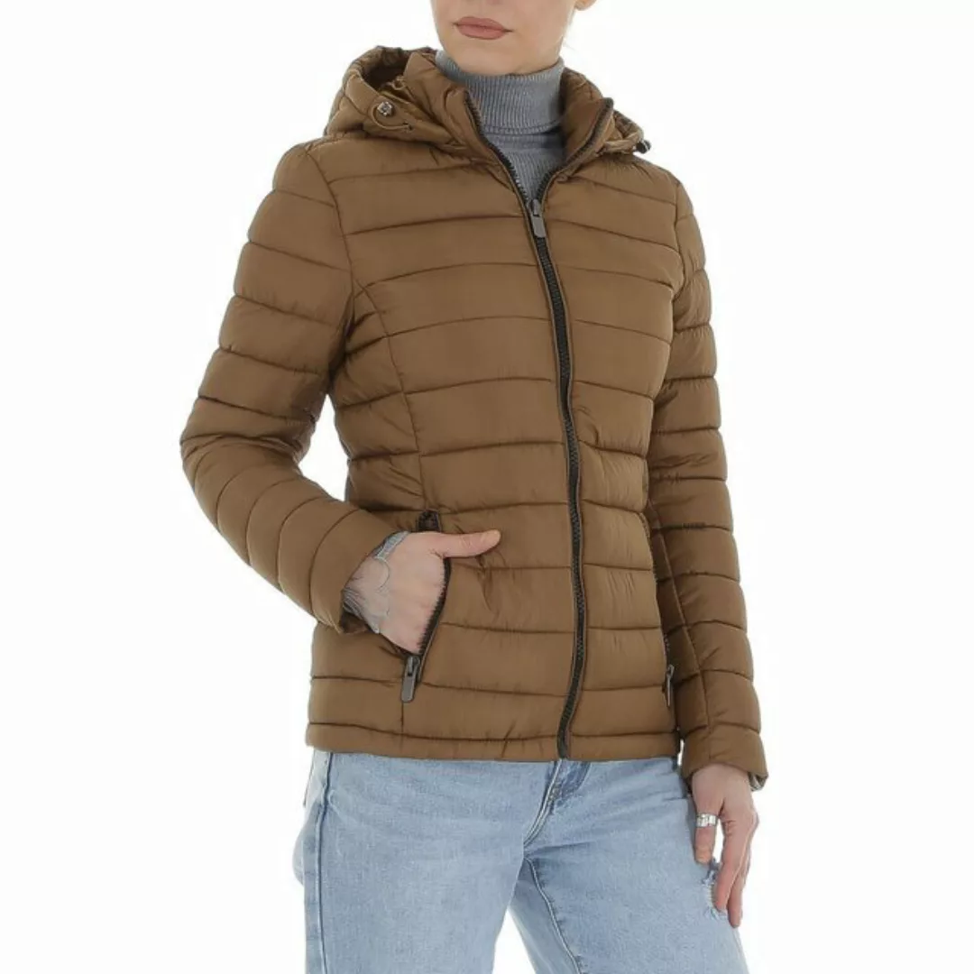 Ital-Design Steppjacke Damen Freizeit (87256592) Kapuze (abnehmbar) Gefütte günstig online kaufen