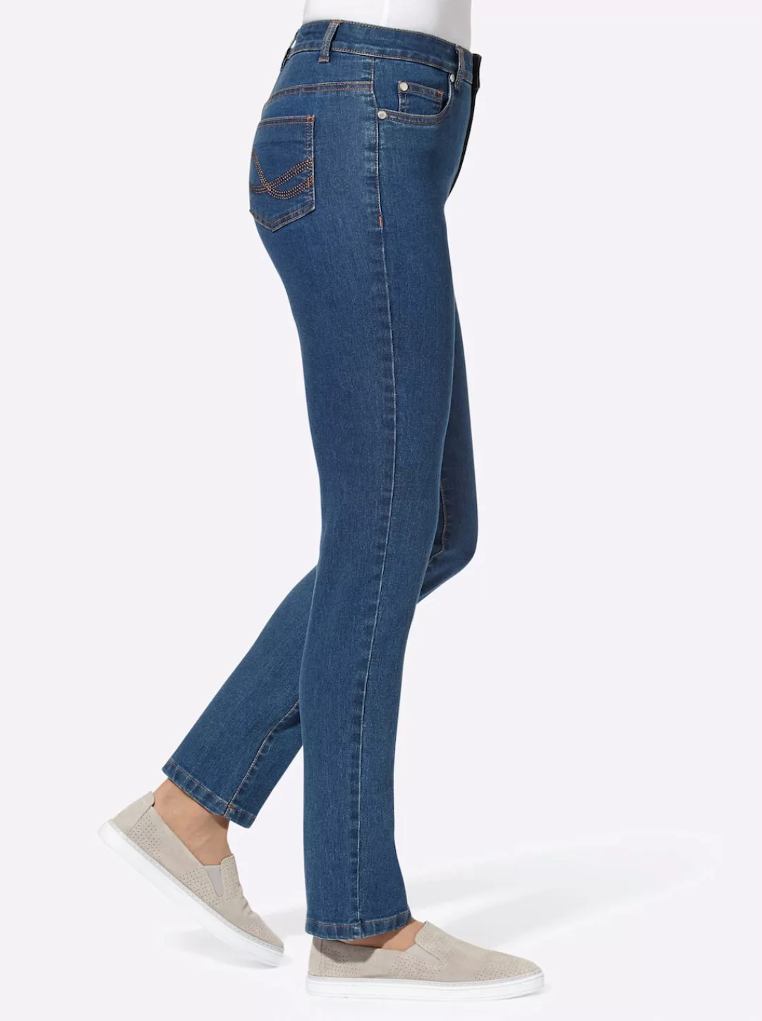 Casual Looks 5-Pocket-Jeans, (1 tlg.) günstig online kaufen