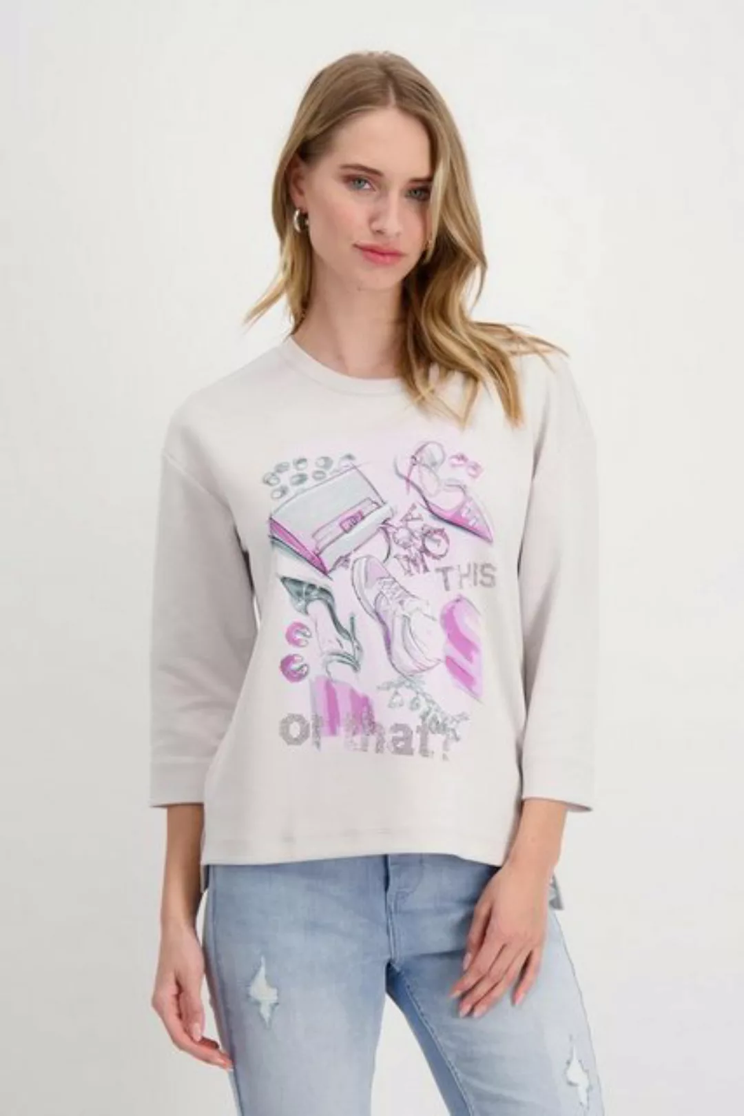 Monari Langarmshirt Sweatshirt günstig online kaufen