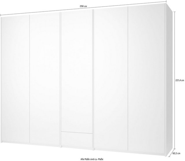 Müller SMALL LIVING Drehtürenschrank Modular Plus Variante 9 inklusive eine günstig online kaufen