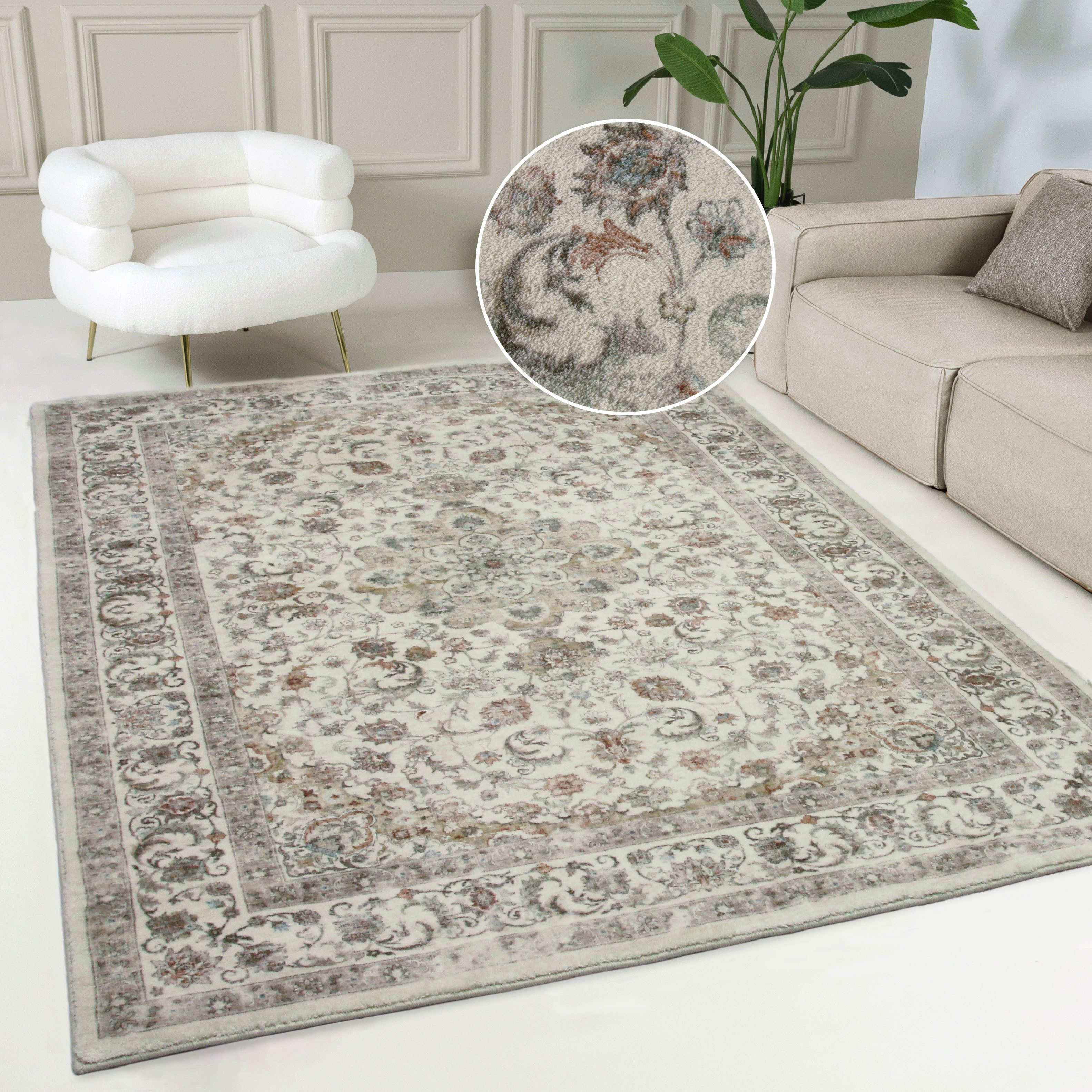 my home Teppich Omar, Druckteppich, orientalisches günstig online kaufen