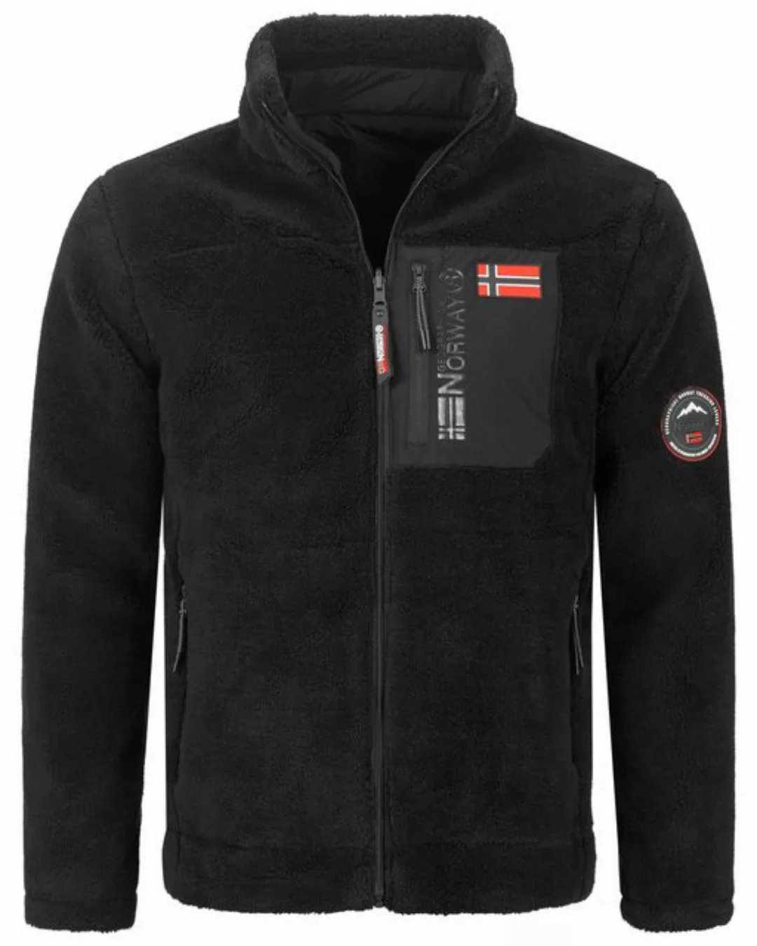 Geographical Norway Fleecejacke Herren Teddy Fleece Winter Jacke Outdoor Üb günstig online kaufen