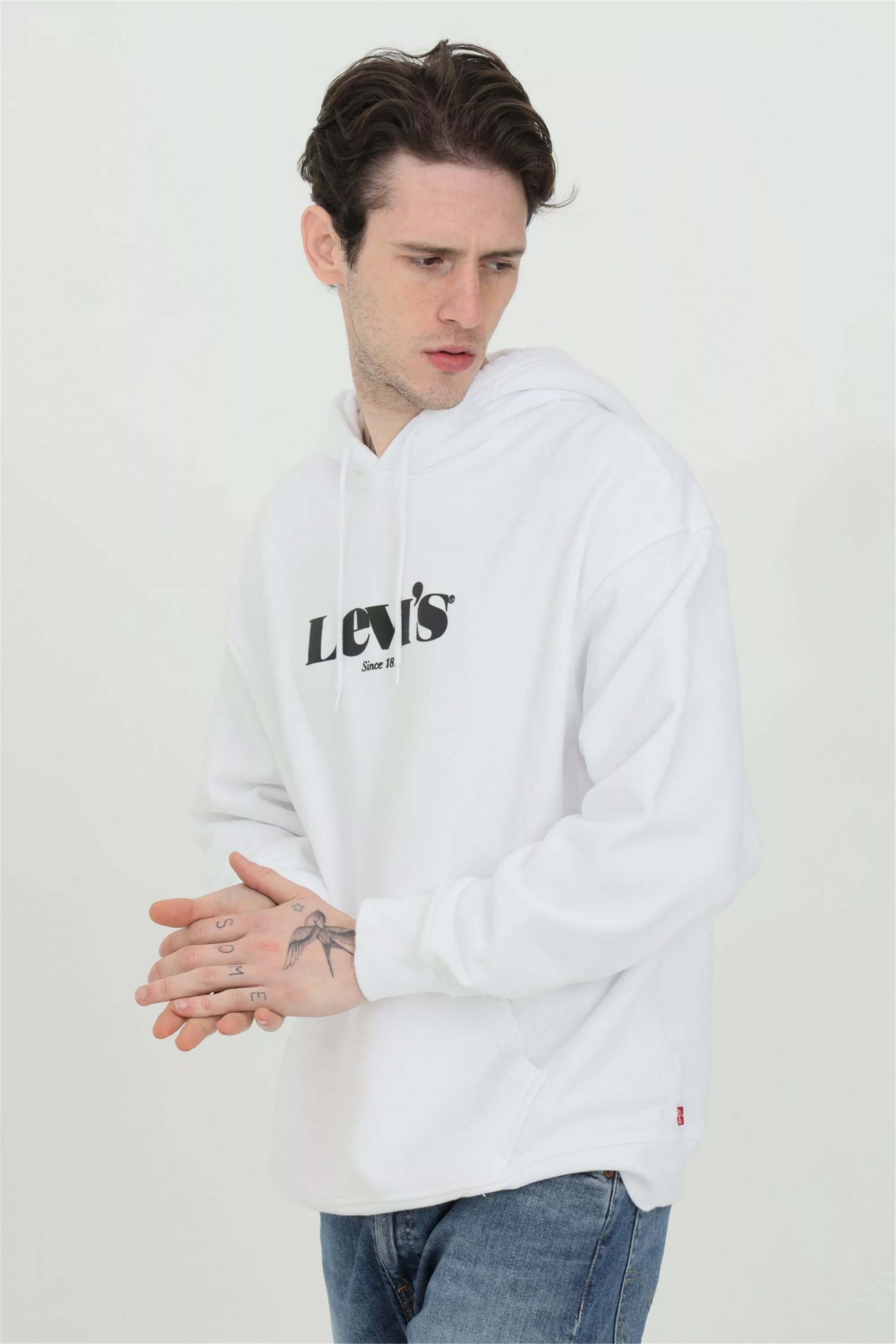 Levi's – Locker geschnittenes Sweatshirt im Modern Vintage-Design mit große günstig online kaufen