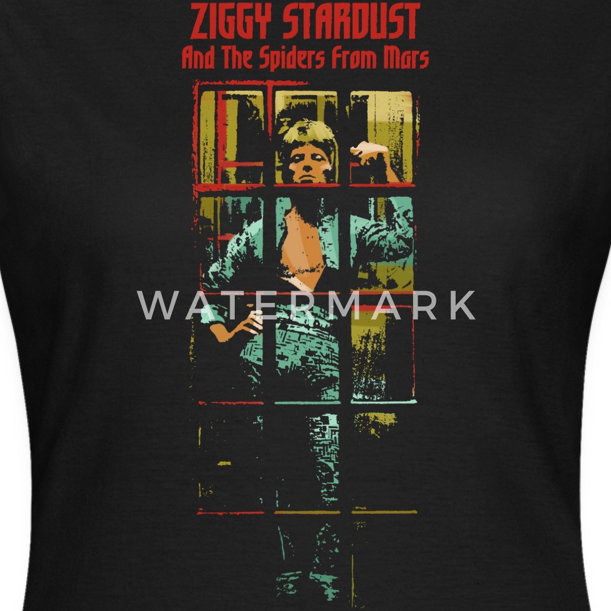 Spreadshirt T-Shirt David Bowie Ziggy Stardust günstig online kaufen