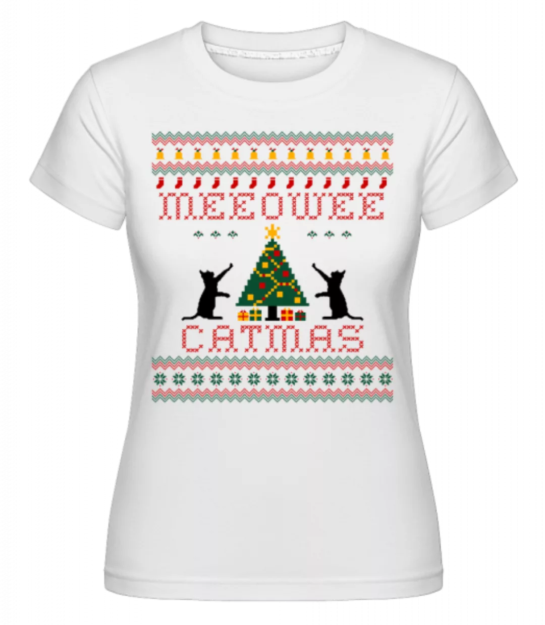 MEEOWEE Catmas · Shirtinator Frauen T-Shirt günstig online kaufen