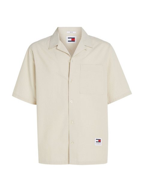 Tommy Jeans Kurzarmhemd TJM RLX SEERSUCKER CAMP SHIRT günstig online kaufen