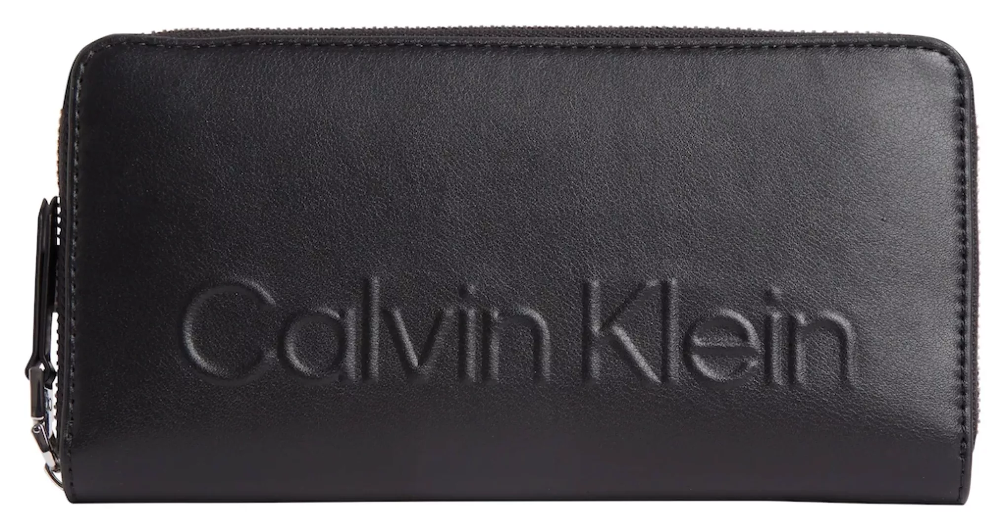 Calvin Klein Geldbörse "CK SET ZA WALLET LG", Damenbörse Geldbeutel Portemo günstig online kaufen