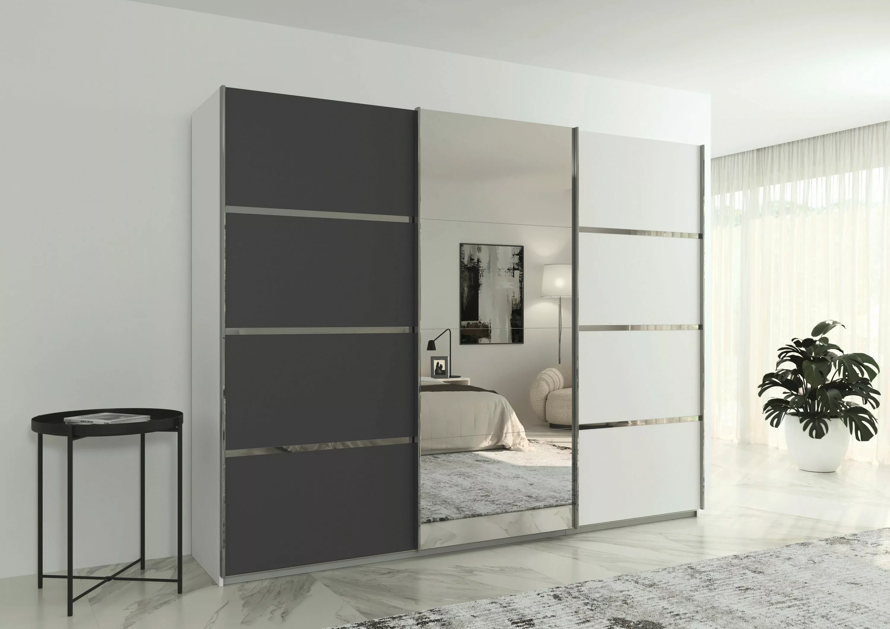 rauch Kleiderschrank "Schwebetürenschrank Garderobe Schrank TOP ANGEBOT Avo günstig online kaufen