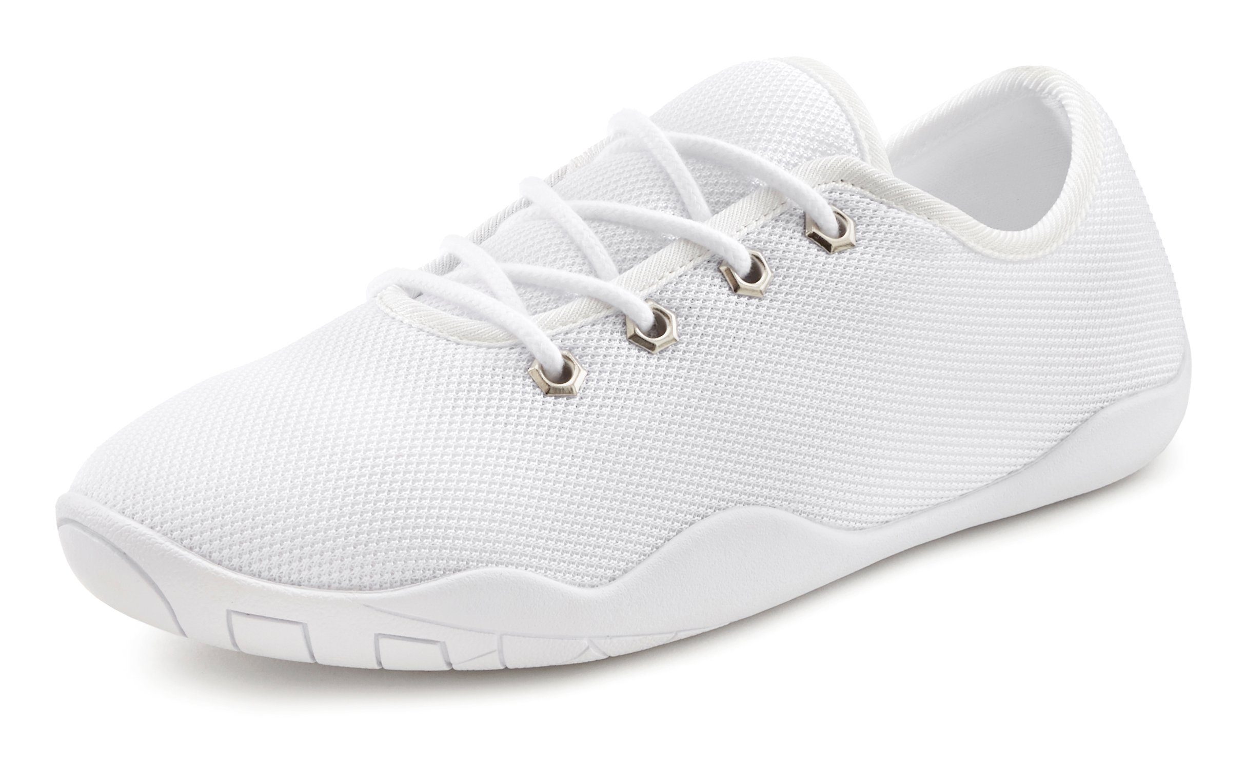 LASCANA Sneaker, mit ultraflache Sohle, superleicht, Schnürhalbschuhe, Unis günstig online kaufen