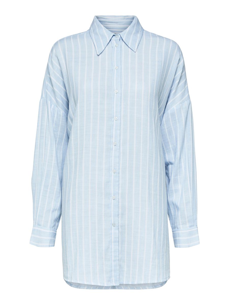 SELECTED Gestreiftes Hemd Damen Blau günstig online kaufen