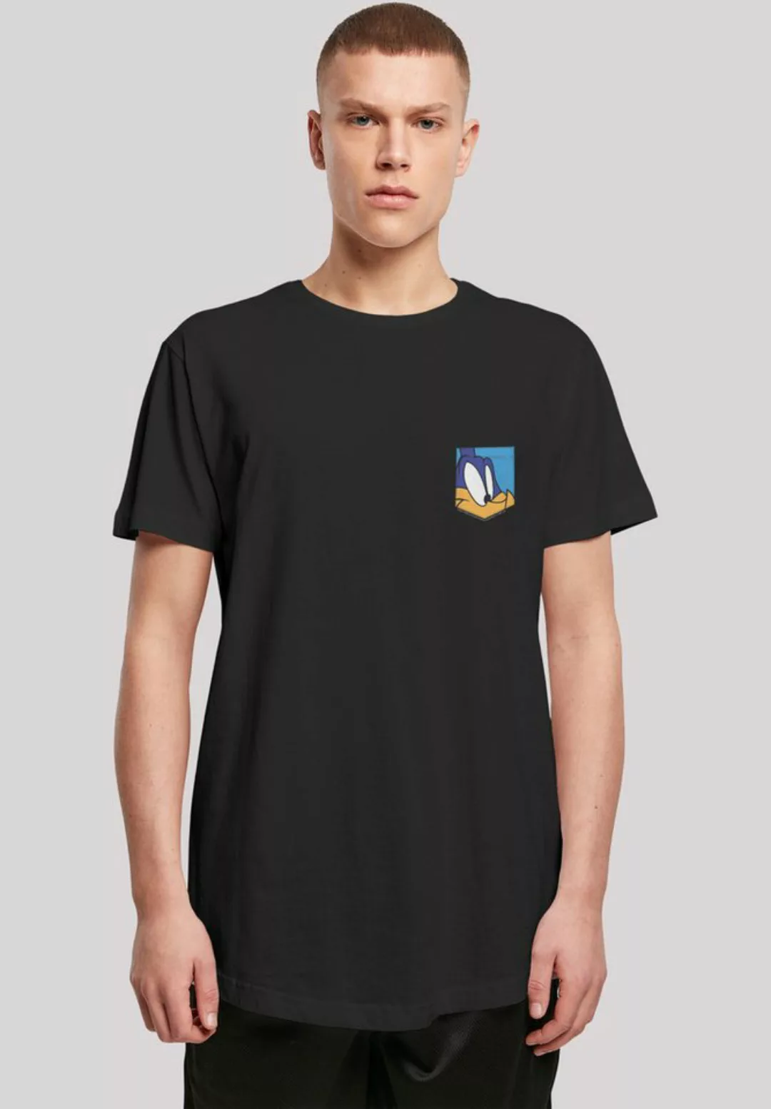 F4NT4STIC T-Shirt Looney Tunes Road Runner Face Faux Pocket Print günstig online kaufen