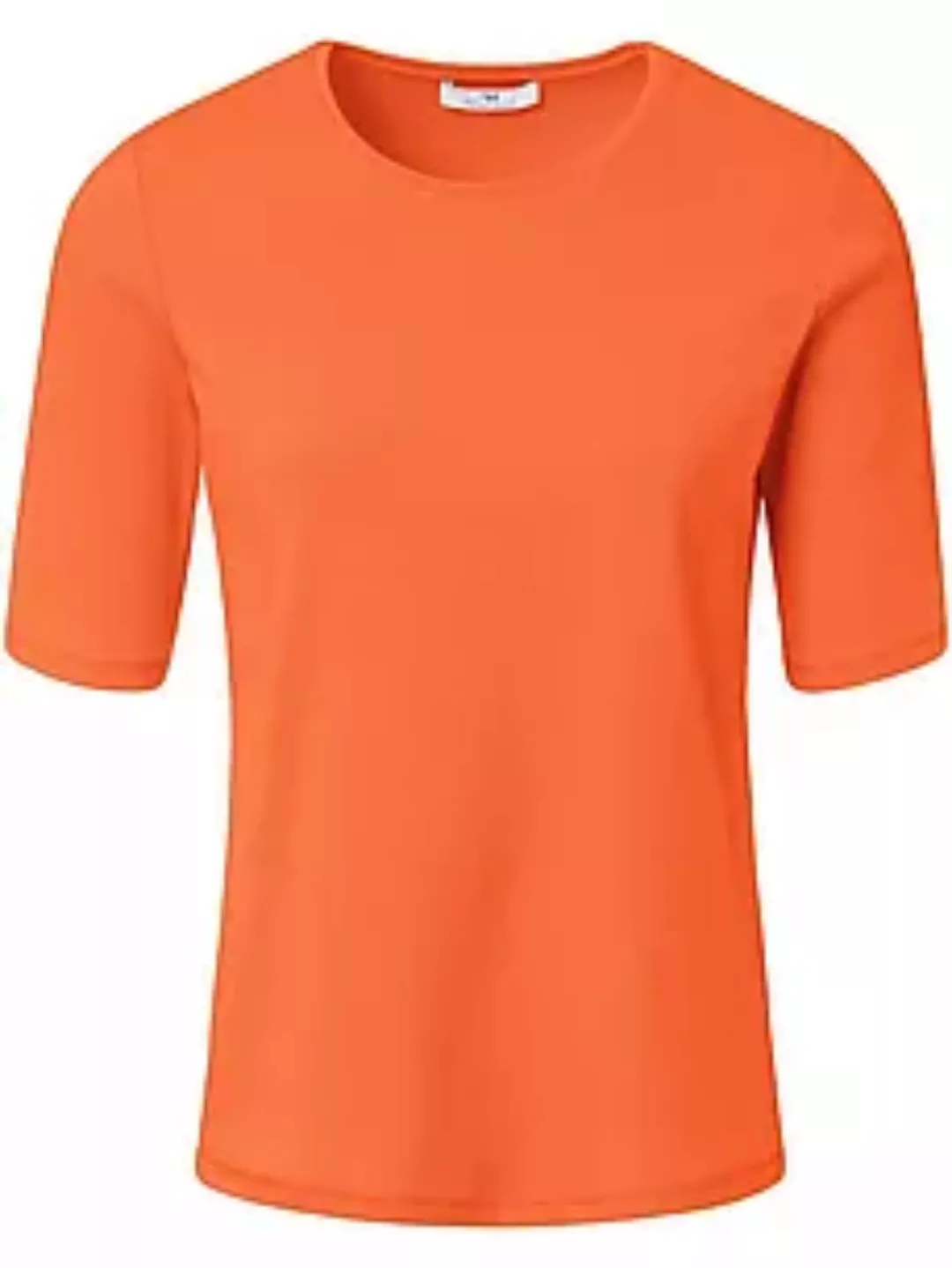 Rundhals-Shirt Peter Hahn orange günstig online kaufen