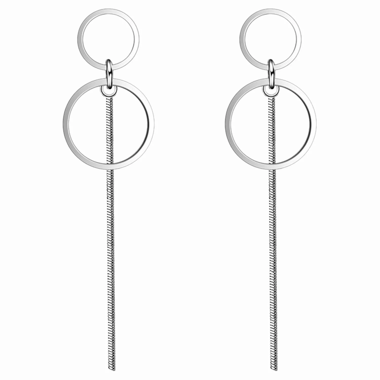 LÖB Paar Ohrstecker Silber Ohrringe Hängend günstig online kaufen
