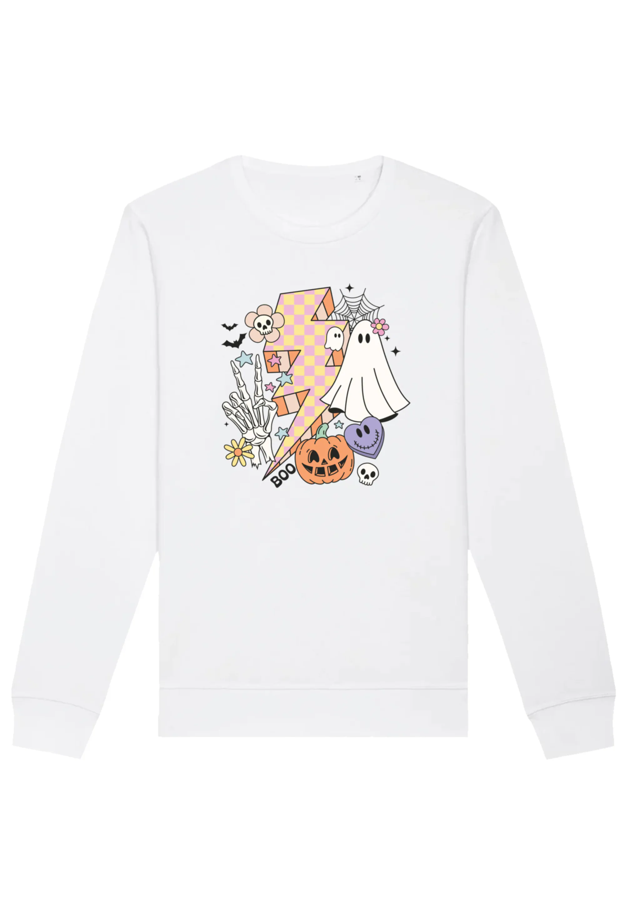 F4NT4STIC Sweatshirt "Retro Halloween Lightning", Premium Qualität günstig online kaufen