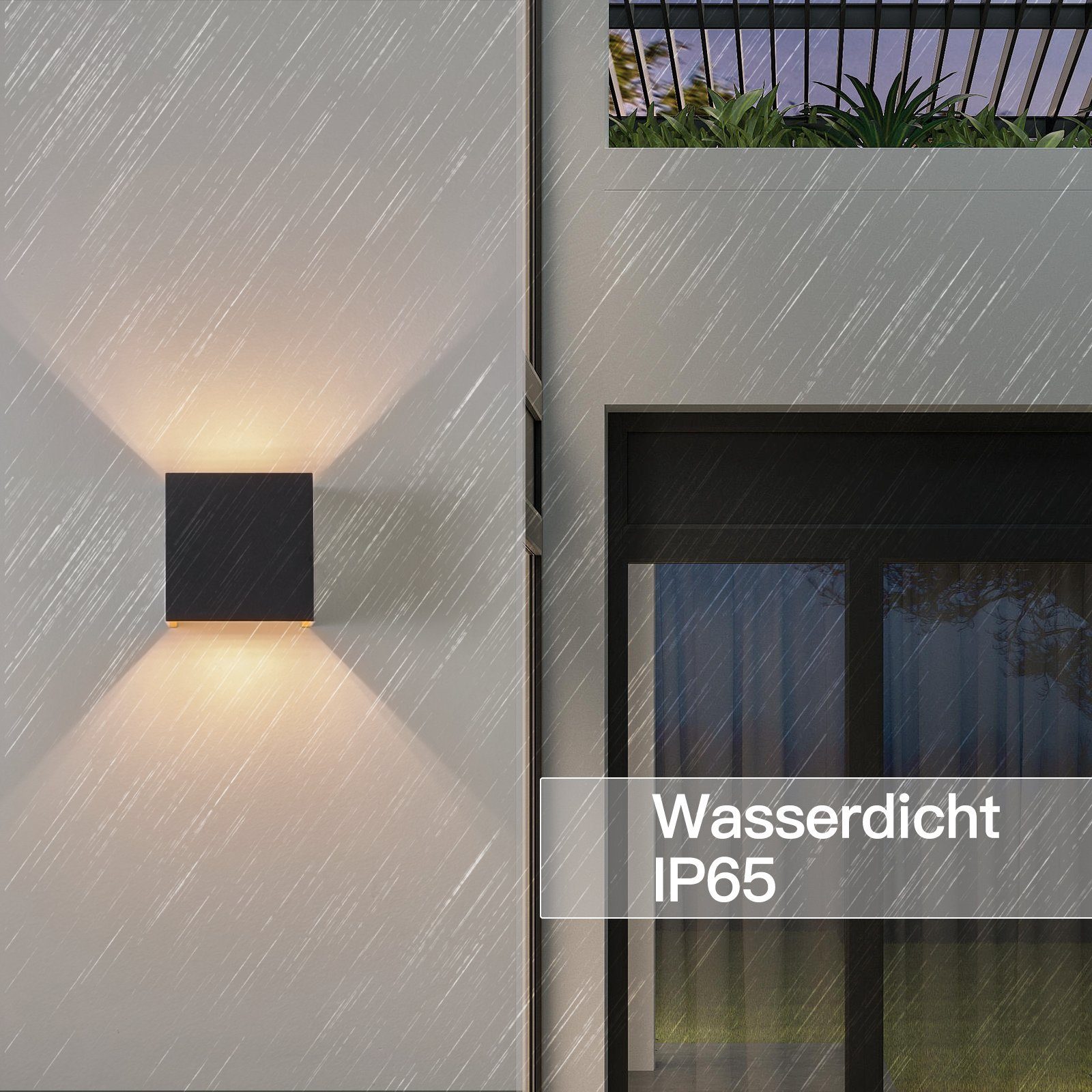 Nettlife LED Wandleuchte Schwarz Gold G9 günstig online kaufen