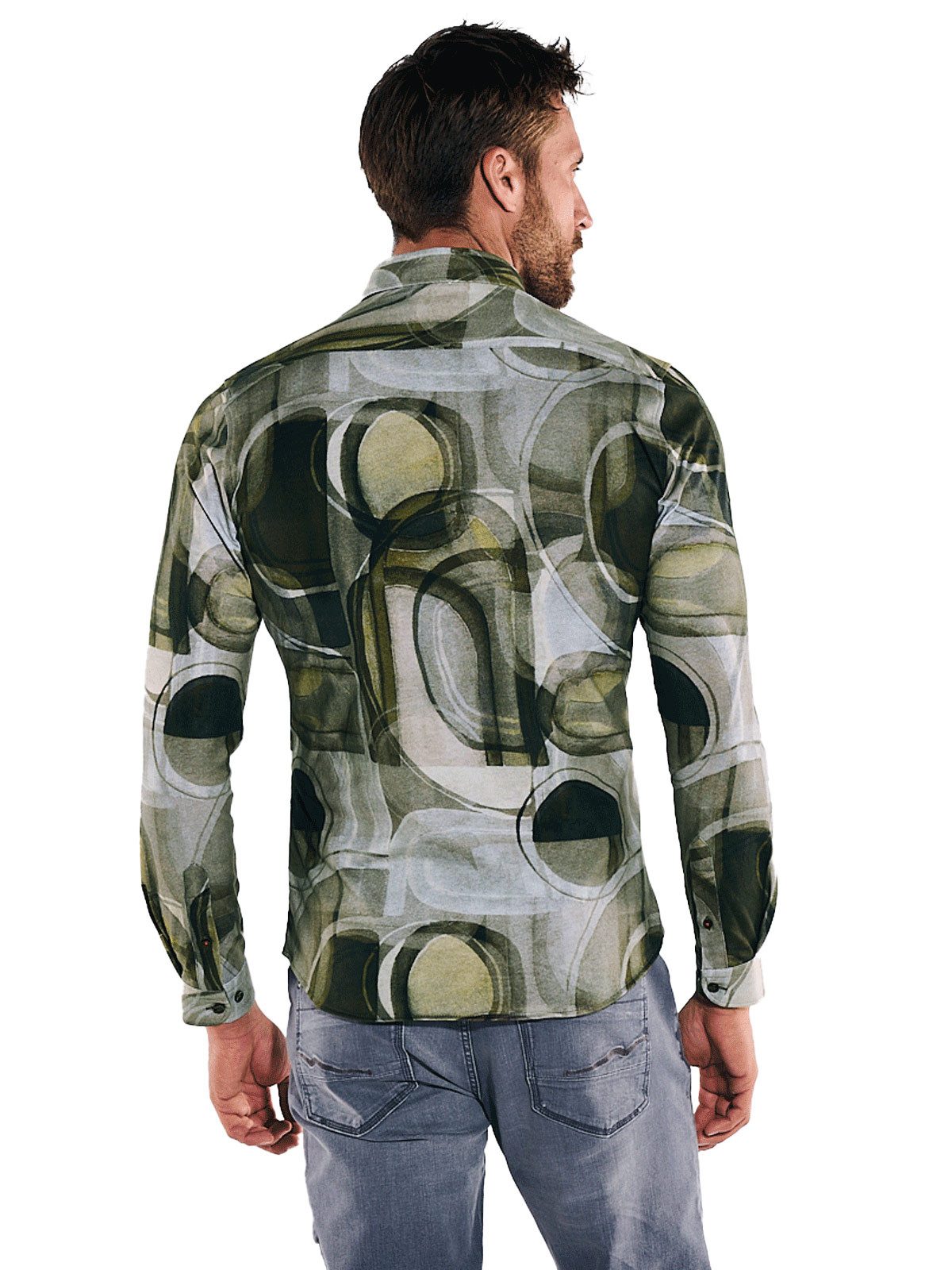emilio adani Langarmhemd Langarm-Hemd slim fit günstig online kaufen