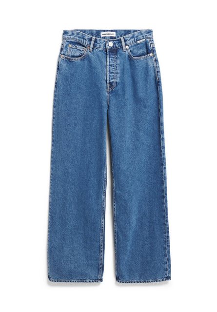 Armedangels Boyfriend-Jeans ENIJAA Damen Wide Jeans recycelte Baumwolle (No günstig online kaufen