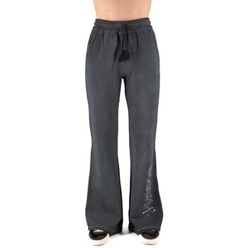 Disclaimer  Hosen Hose aus Stone-gewaschenem Fleece günstig online kaufen