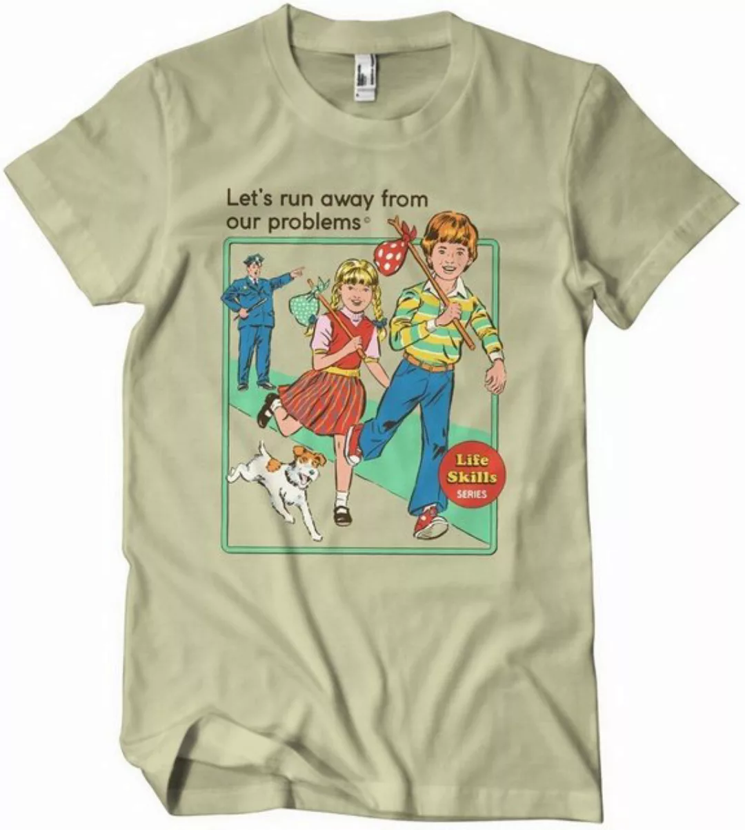 Steven Rhodes T-Shirt Let´s run away günstig online kaufen