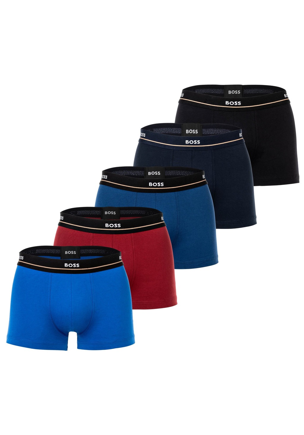 BOSS Boxershorts "Boxershort Trunk 5P Essential 5er Pack" günstig online kaufen