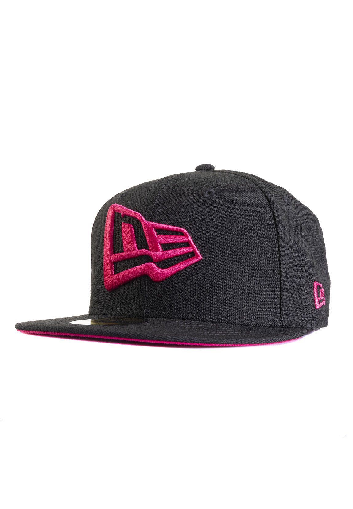 New Era 59Fifty Cap NE FLAG Schwarz Pink günstig online kaufen