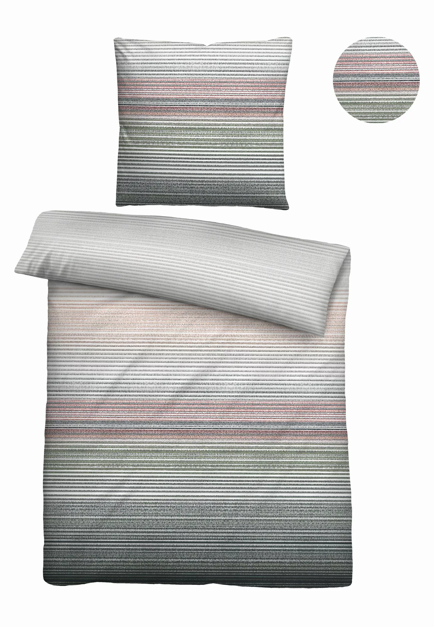 Biberna Bettwäsche 0025007, Soft-Seersucker, 2 teilig, günstig online kaufen
