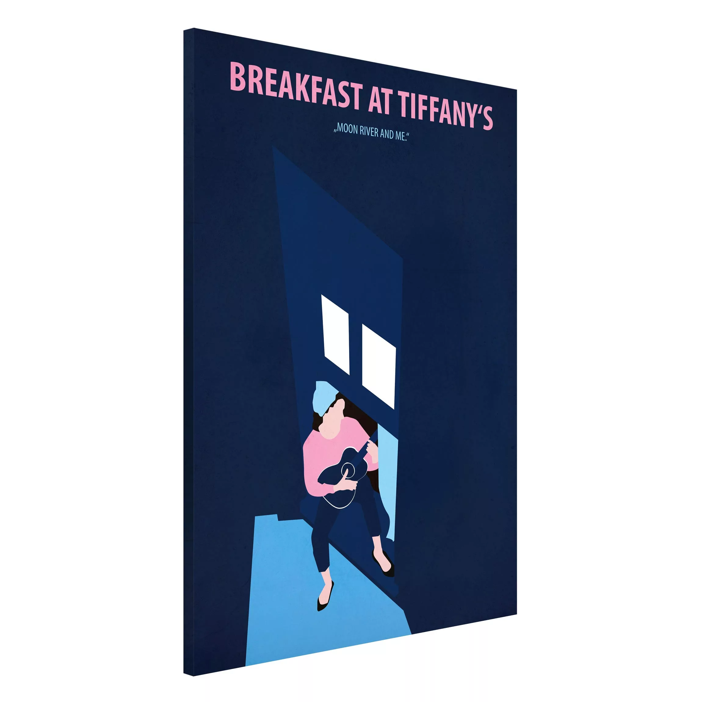 Magnettafel Kunstdruck - Hochformat 2:3 Filmposter Breakfast at Tiffany´s günstig online kaufen