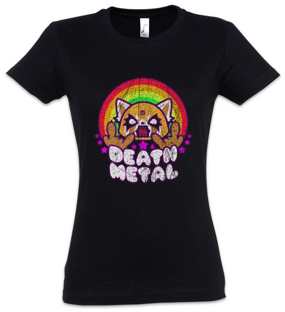 Urban Backwoods Print-Shirt Death Metal Damen T-Shirt Yeti Aggretsuko Fun H günstig online kaufen