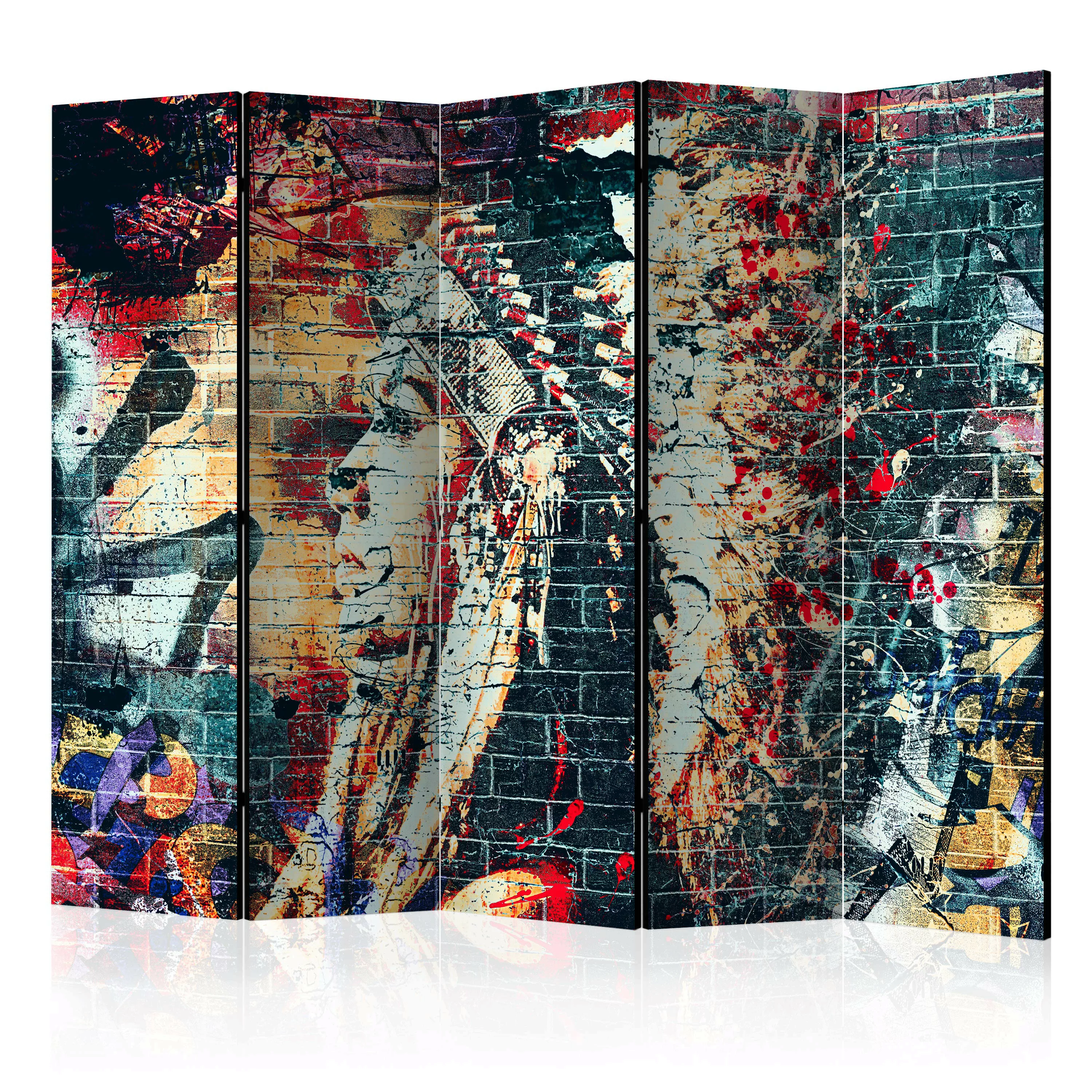 5-teiliges Paravent - Urban Warrior  Ii [room Dividers] günstig online kaufen