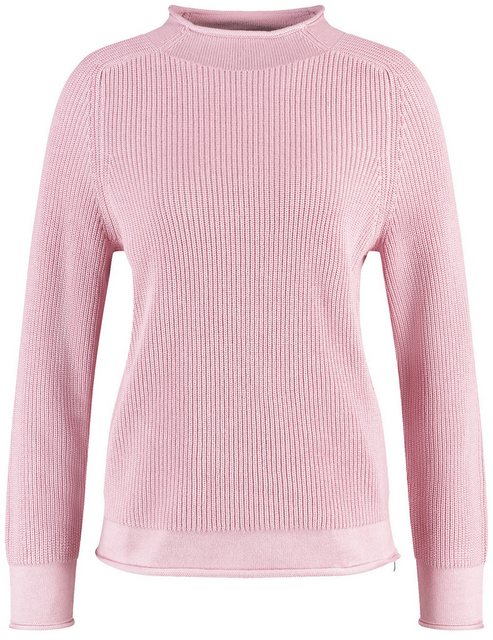 GERRY WEBER Rundhalspullover Nachhaltiger Strickpullover mit Seitenschlitz günstig online kaufen