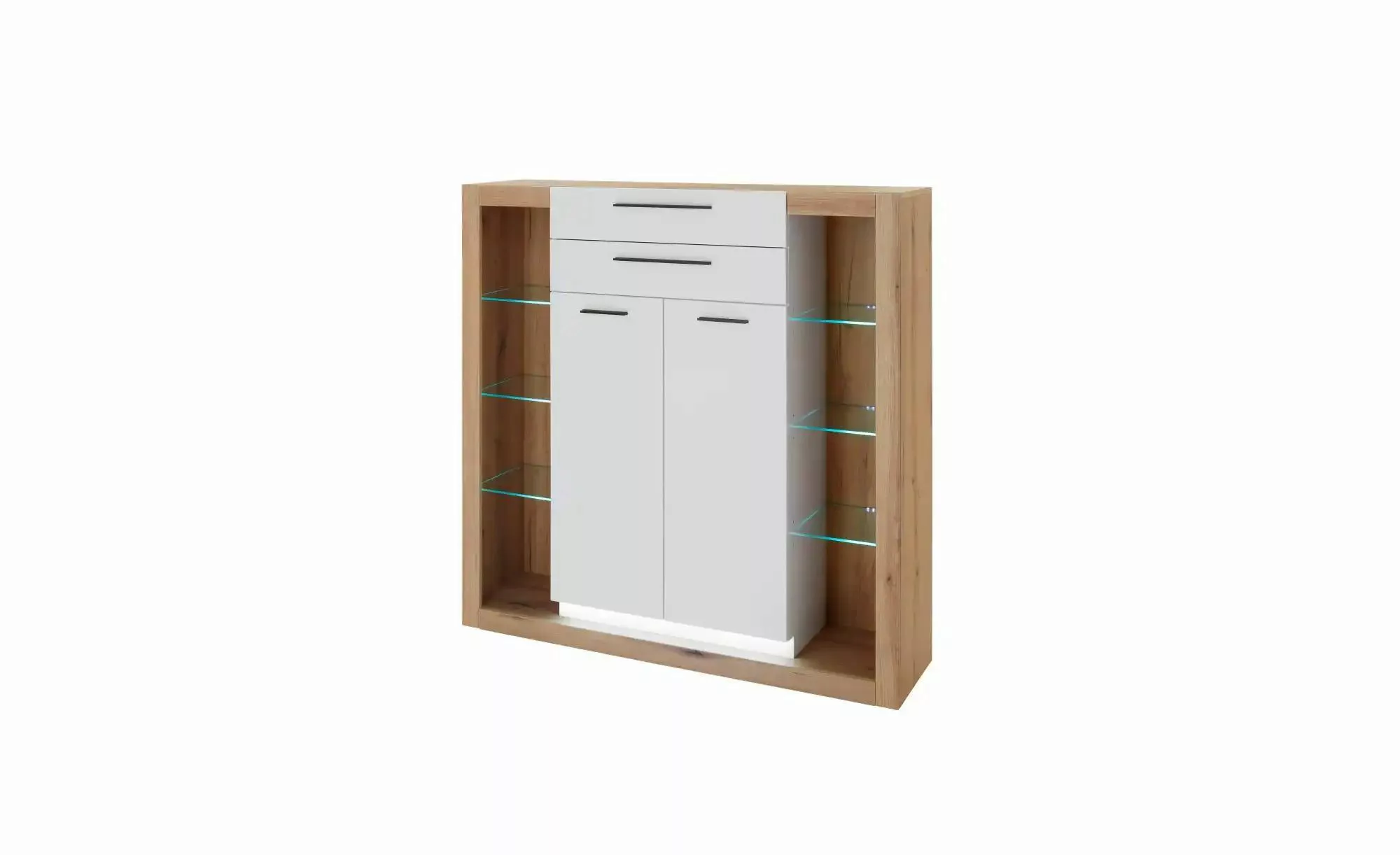 Highboard  Brixen ¦ braun ¦ Maße (cm): B: 141 H: 139 Kommoden & Sideboards günstig online kaufen