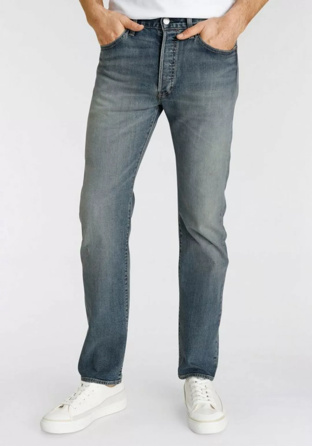 Levi's® Straight-Jeans 501 LEVI'S ORIGINAL mit Markenlabel günstig online kaufen