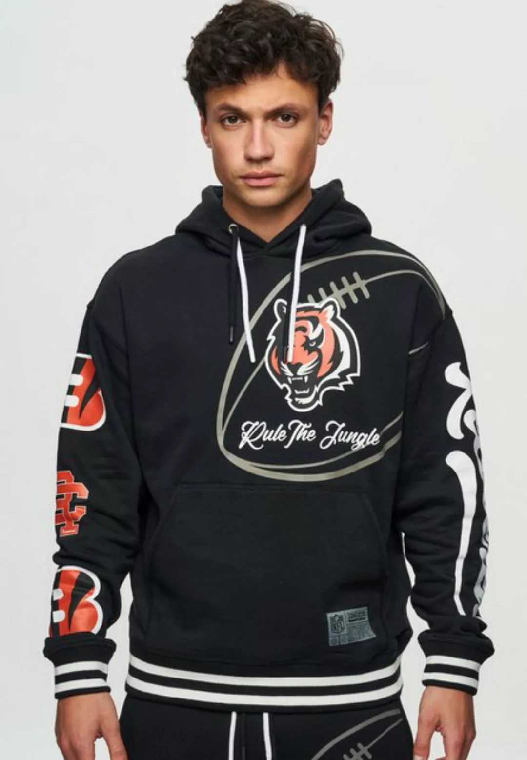 Recovered Hoodie NFL Bengals Rule The Jungle günstig online kaufen