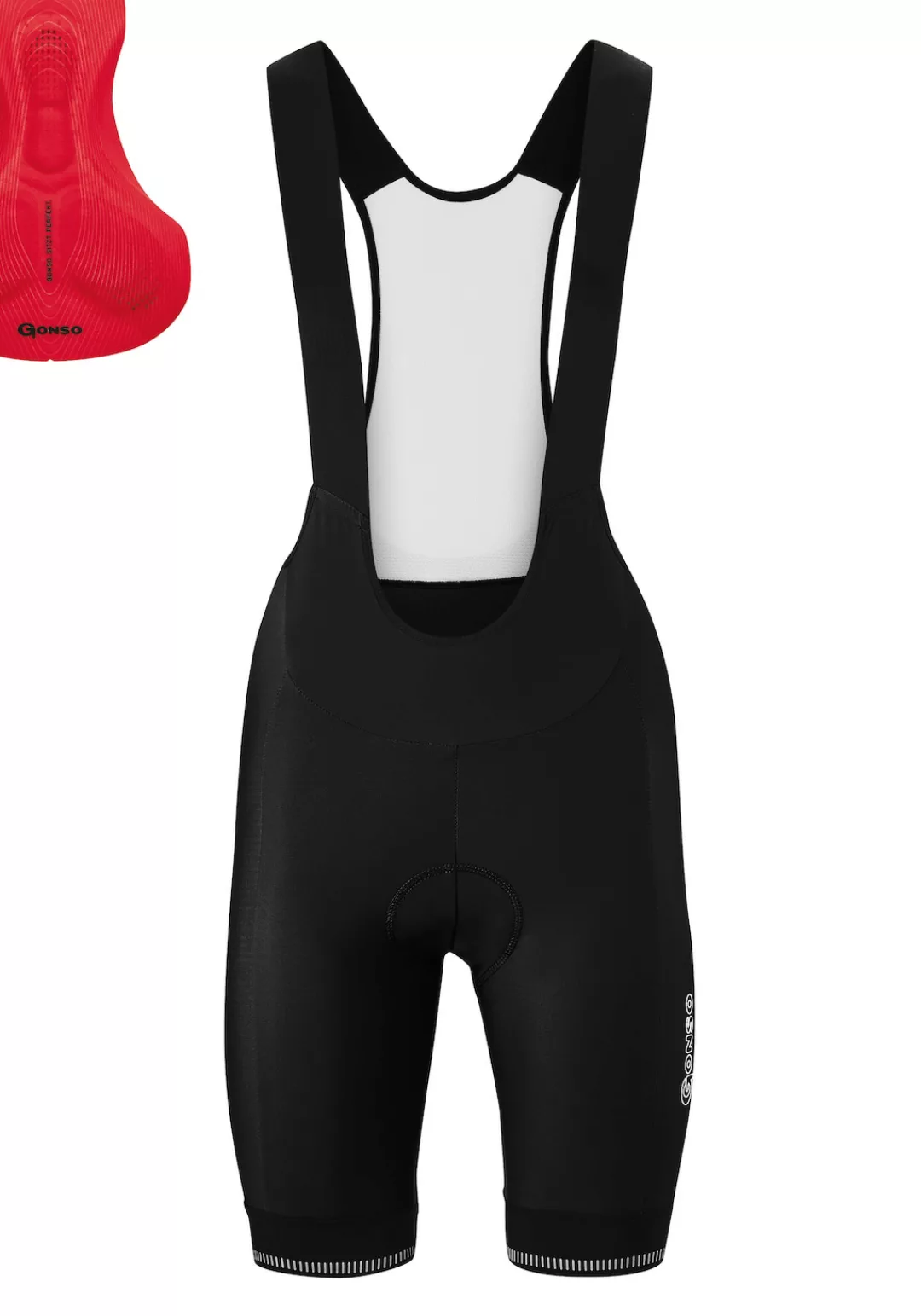 Gonso Fahrradhose "Sitivo W BIB 0", Damen Rennradhose mit innovativem Sitzp günstig online kaufen