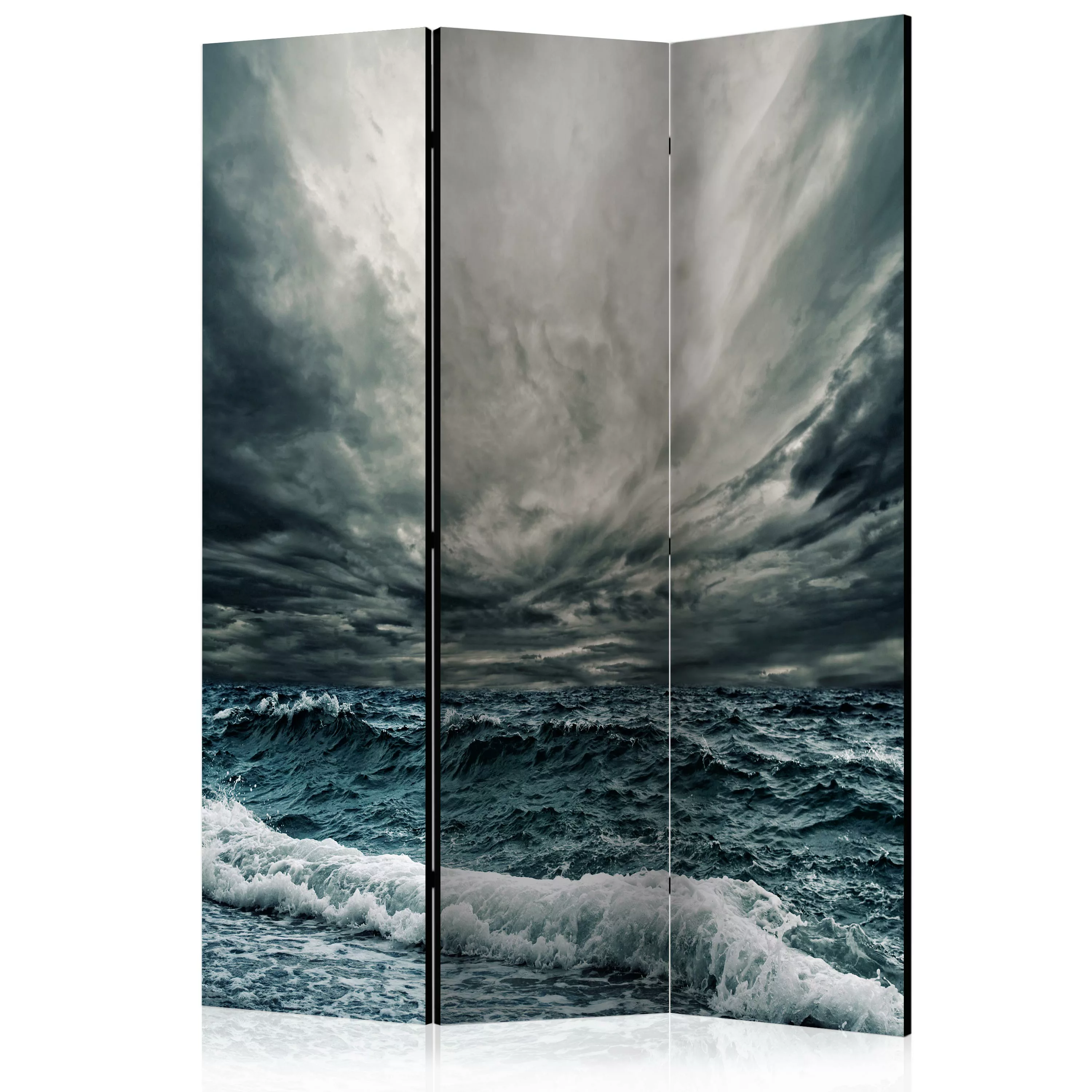 3-teiliges Paravent - Ocean Waves [room Dividers] günstig online kaufen