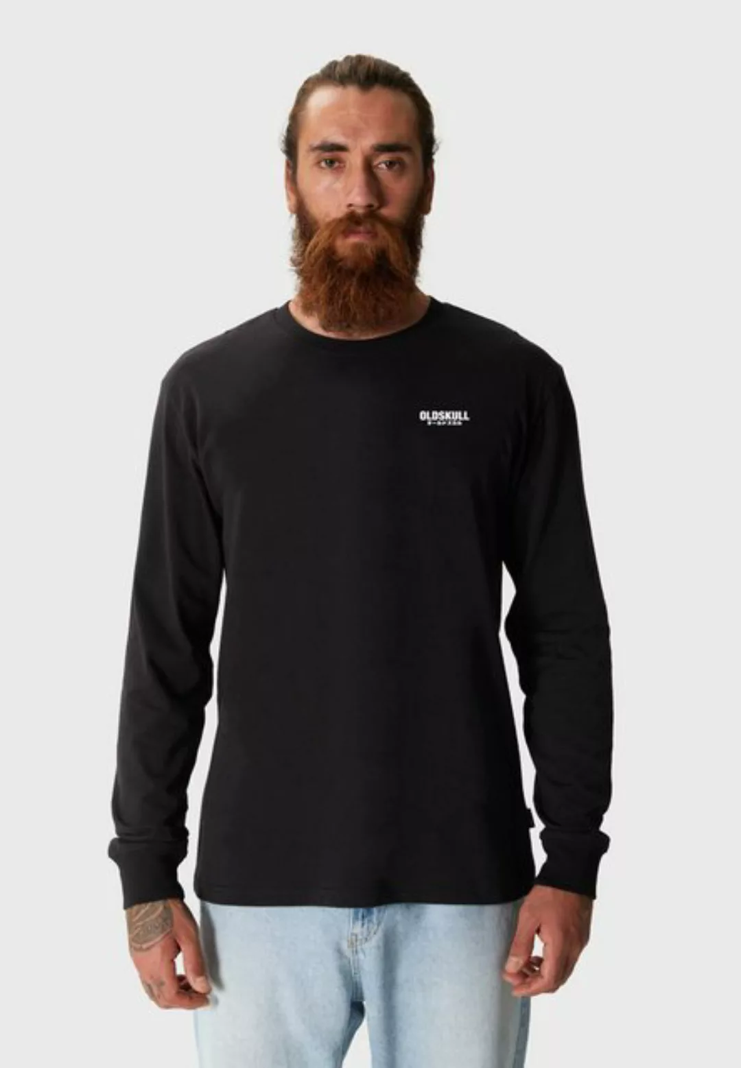 Oldskull Langarmshirt Basic Osk Logo günstig online kaufen