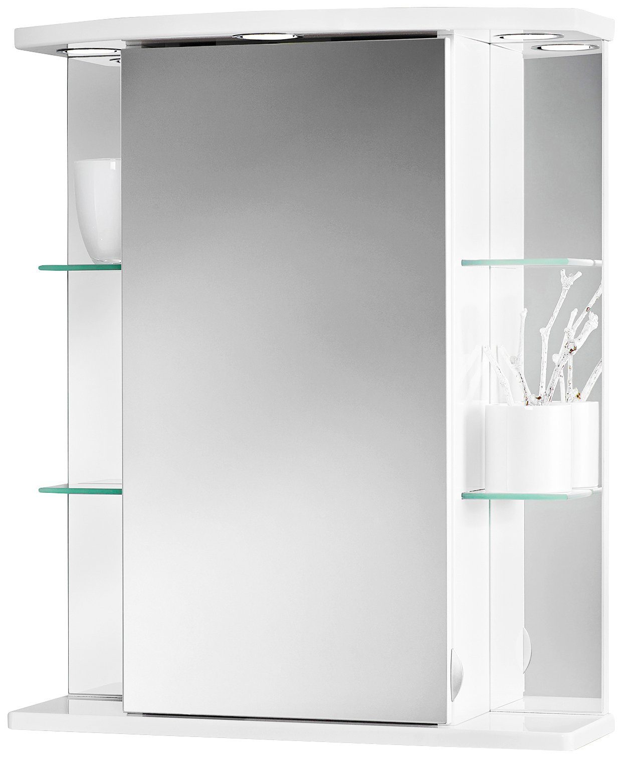 jokey Spiegelschrank "Havana LED", weiß, 50 cm Breite günstig online kaufen
