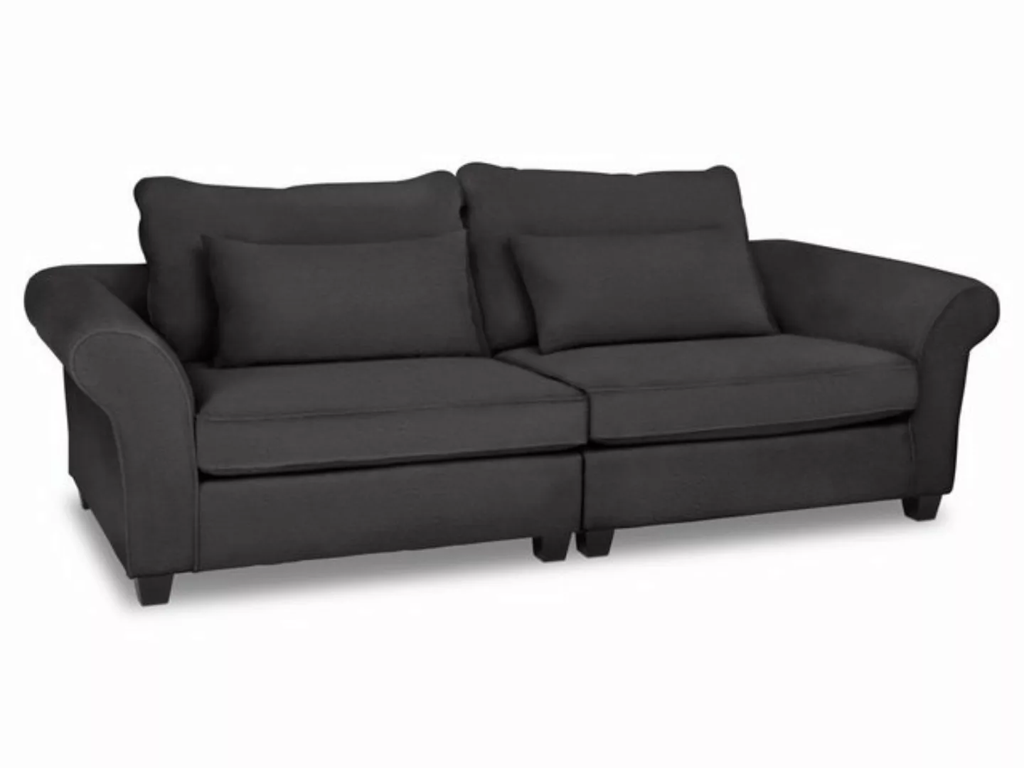 SANSIBAR Living Sofa Megasofa SANSIBAR SANDE BHT 264x70x111 cm grau Bigsofa günstig online kaufen