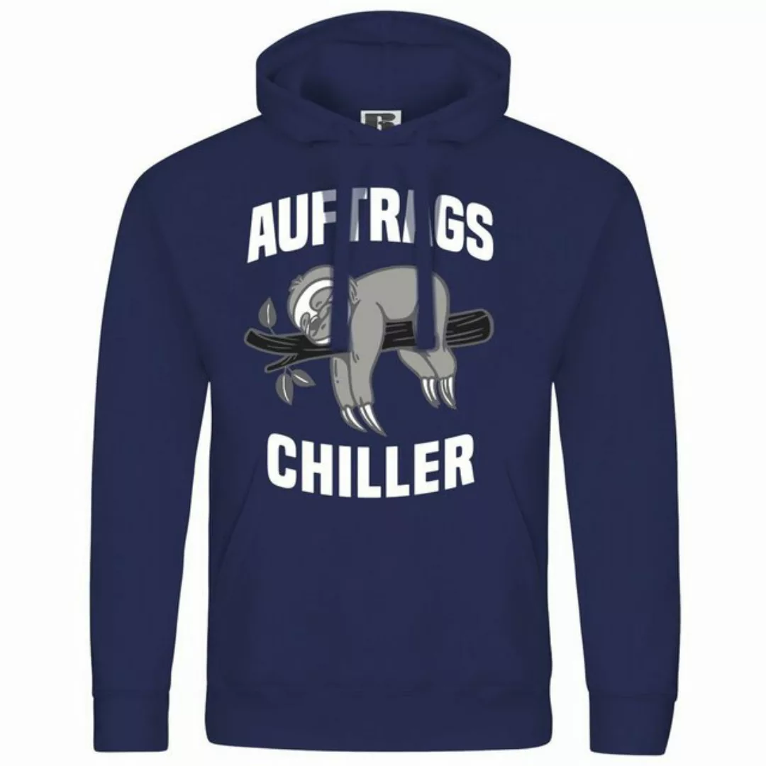 deinshirt Kapuzenpullover Herren Kapuzenpullover Auftrags Chiller Faultier günstig online kaufen