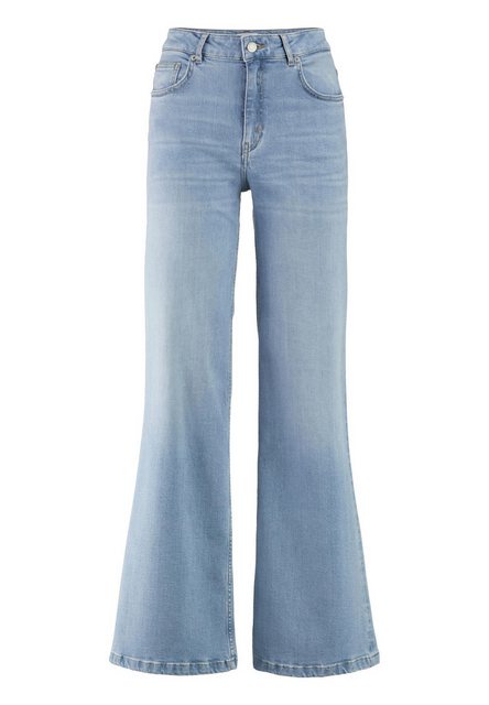 Hessnatur Bequeme Jeans ALVA High Rise Wide Leg aus Bio-Denim (1-tlg) günstig online kaufen