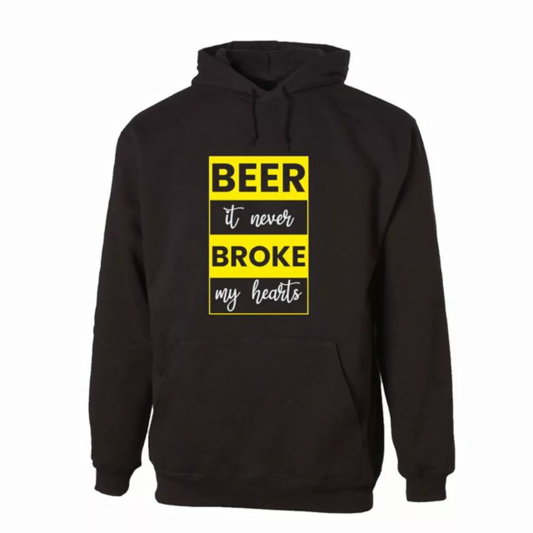 G-graphics Hoodie Beer – it never broke my hearts mit trendigem Frontprint, günstig online kaufen